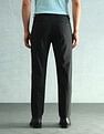 Arrow Solid Slim Fit Formal Trousers