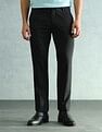 Arrow Solid Slim Fit Formal Trousers