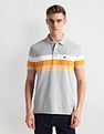 Arrow Sports Pique Knit Heathered Polo Shirt