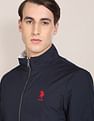U.S. Polo Assn. Brand Stripe Polyester Reversible Jacket