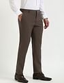 Tommy Hilfiger Regular-Fit Solid Mid-Rise Trouser