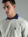 Tommy Hilfiger Embroidered Logo Regular Fit Cotton Sweatshirt