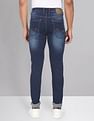 AD by Arvind Skinny Fit Stone Wash Stretch Jeans