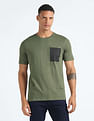 Flying Machine Crew Neck Embossed T-Shirt