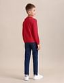 U.S. Polo Assn. Kids Brand Printed Regular Fit Sweatshirt