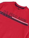U.S. Polo Assn. Kids Brand Printed Regular Fit Sweatshirt