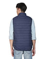 Flying Machine High Neck Solid Sleeveless Jacket
