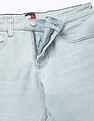 Tommy Hilfiger Light-Wash Regular-Fit Mid-Rise Jeans
