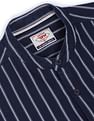 Flying Machine Vertical Stripe Cotton Twill Shirt