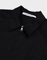 Calvin Klein Jeans Zipped Cotton Long Sleeve Top