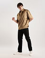 Calvin Klein Jeans Solid Regular Fit Satin Woven Shirt