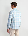 U.S. Polo Assn. Denim Co. Windowpane Checked Slim Fit Shirt