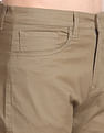Flying Machine Twill Solid Trousers