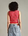 Tommy Hilfiger Regular-Fit Cotton High-Neck Crop Top