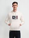 U.S. Polo Assn. Denim Co. Hooded Brand Appliqued Sweatshirt