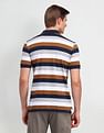 Arrow Sport Horizontal Striped Regular Polo Shirt