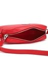 Tommy Hilfiger Solid Red Pu Shoulder Bag