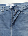 Calvin Klein High Rise Straight Fit Jeans