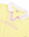 U.S. Polo Assn. Kids Girls Brand Printed Polo Dress