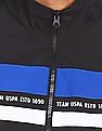 U.S. Polo Assn. Denim Co. High Neck Striped Jacket