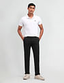 Arrow Sport Denver Slim Fit Solid Trousers