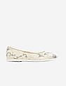 Cole Haan Women Ivory Roccia Print Grand Ambition Skimmer