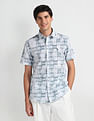U.S. Polo Assn. Denim Co. Abstract Print Slim Fit Shirt