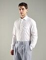 Tommy Hilfiger Solid Regular-Fit Cotton Woven Shirt