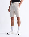 USPA Active Slim Fit Solid Active Shorts