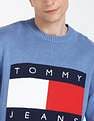 Tommy Hilfiger Embroidered Logo Regular-Fit Cotton Sweater