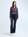 U.S. Polo Assn. Women Vertical Stripe Regular Fit Shirt