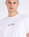Tommy Hilfiger Crew Neck Cotton Square Logo T-Shirt