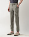 Arrow Newyork Mid Rise Solid Slim Fit Trousers