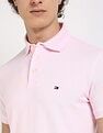 Tommy Hilfiger Solid Slim-Fit Cotton Polo Shirt