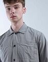 Flying Machine Pure Cotton Solid Shacket