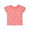 U.S. Polo Assn. Kids Girls Short Sleeve Cotton T-Shirt - Pack Of 2