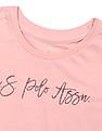 U.S. Polo Assn. Kids Girls Short Sleeve Cotton T-Shirt - Pack Of 2