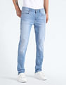 Flying Machine Freddie Slim Straight Mid Rise Jeans