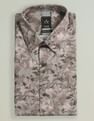 Arrow Newyork Floral Printed Satin Shirt
