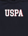 U.S. Polo Assn. Kids Boys Typography Print Cotton T-Shirt