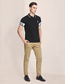 U.S. Polo Assn. Herringbone Textured Casual Trousers