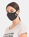 Flying Machine Unisex Adults Triple Layer Anti Viral Face Mask - Pack Of 3