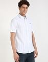 Tommy Hilfiger Striped Regular-Fit Woven Shirt