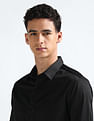 Flying Machine Sateen Cotton Slim Fit Shirt