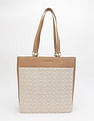 Tommy Hilfiger Logo White Polyester Tote Bag