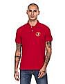 Arrow Sports Solid Cotton Pique Polo Shirt