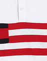 Tommy Hilfiger Kids Striped Regular Fit Polo T-Shirt