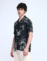 Flying Machine Printed Regular Fit Twill Shirt