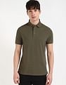 Tommy Hilfiger Solid Slim-Fit Cotton Polo Shirt