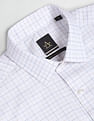 Arrow Auto Press Grid Tattersall Check Shirt